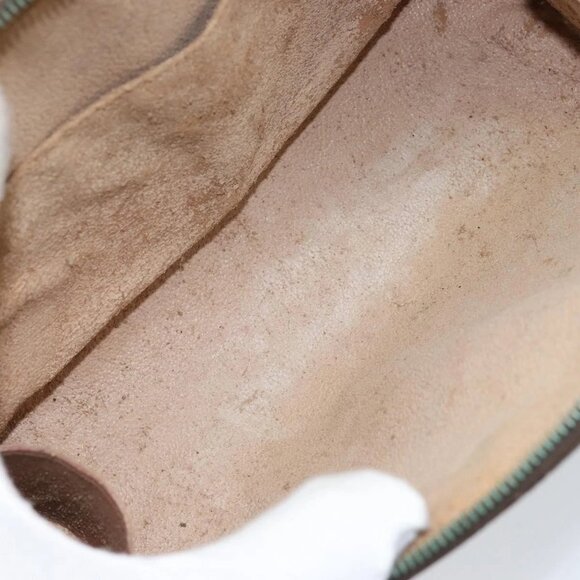 LOUIS VUITTON Monogram Trousse Demi Ronde Cosmetic Pouch M47520 LV Auth 150155 - Picture 10 of 16